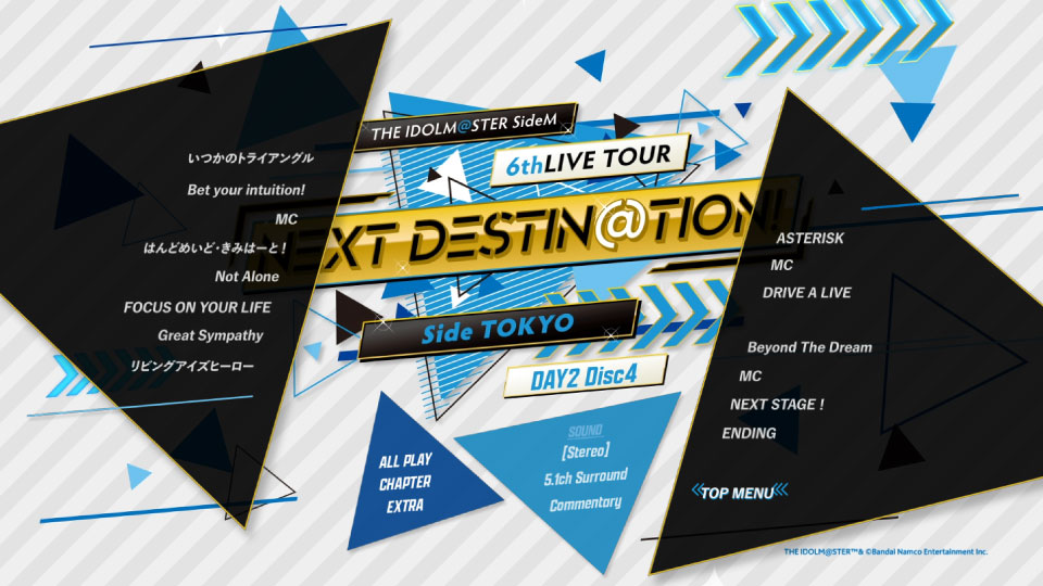 THE IDOLM@STER SideM 6thLIVE TOUR ~NEXT DESTIN@TION!~ Side TOKYO LIVE Blu-ray (2022) 1080P蓝光原盘 [5BD BDMV 178.7G]Blu-ray、日本演唱会、蓝光演唱会14